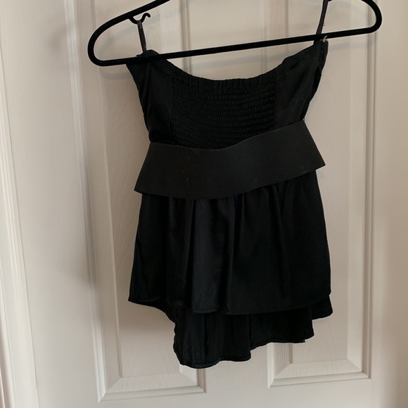 Strapless  belted top - Picture 3 of 5